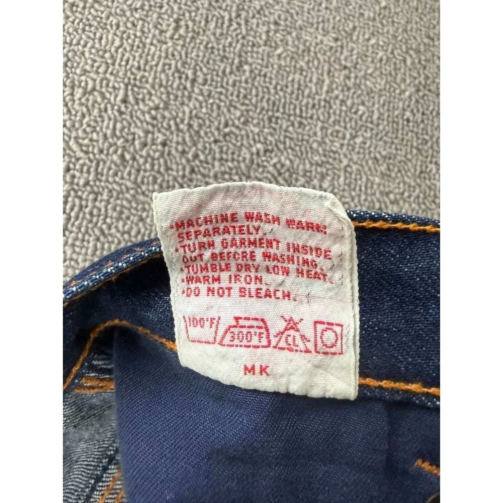 Vintage GLORIA VANDERBILT Murjani‎ Jeans 32 Dark Blue 100% Cotton Hong Kong 70s